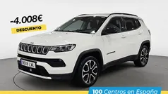 Blanco Usado 2022 Jeep Compass Limited SUV | 20.700 € (Precio justo)