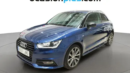 Usado Audi A1 S-Line 125 CV (91 kW) 2016 Azul Utilitario