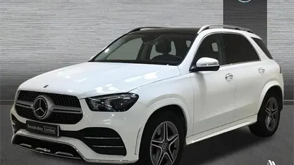 Usado Mercedes GLE350 AMG line 272 CV (200 kW) 2020 Blanco polar SUV