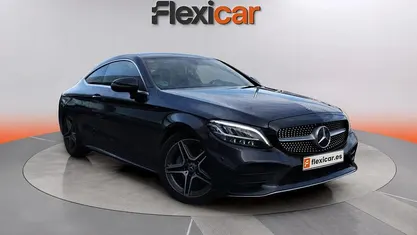 Usado Mercedes C220 170 CV (125 kW) 2018 Azul Coupe