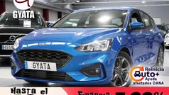 Azul Usado 2021 Ford Focus ST-Line Berlina | 16.990 € (Buen precio)