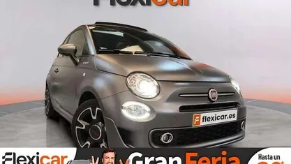 Gris Usado 2021 Fiat 500 Sport Descapotable | 12.390 € (Precio justo)
