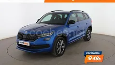 Azul Usado 2021 Skoda Kodiaq SportLine SUV | 28.299 € (Buen precio)