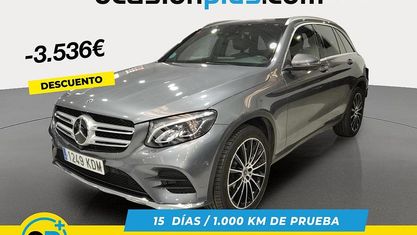 Usado Mercedes GLC250 204 CV (150 kW) 2017 Gris SUV