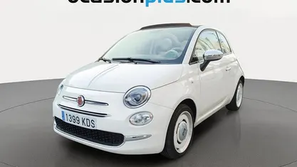 Usado Fiat 500C 69 CV (50 kW) 2017 Blanco Descapotable