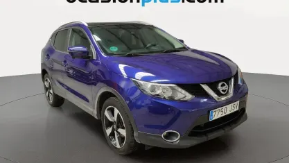 Usado Nissan Qashqai N-Connecta 110 CV (80 kW) 2016 Azul SUV