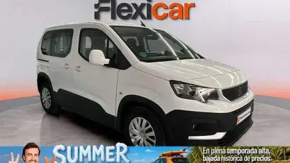 Usado Peugeot Rifter Active 102 CV (75 kW) 2021 Blanco Monovolumen