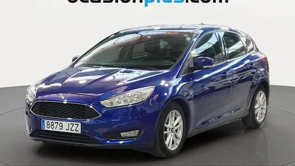 Usado Ford Focus Trend+ 125 CV (91 kW) 2017 Azul Utilitario
