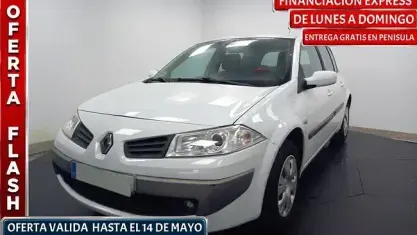 Usado Renault Mégane Authentique 85 CV (62 kW) 2006 Blanco Berlina
