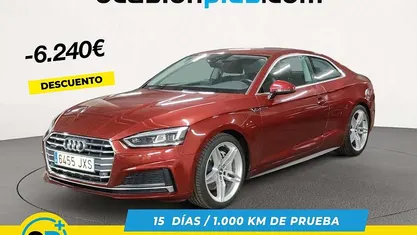 Rojo Usado 2017 Audi A5 S-Line Coupe | 24.250 € (Super precio)