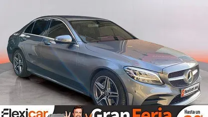 Gris Usado 2018 Mercedes C220 Berlina | 27.490 € (Precio justo)