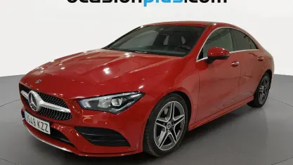 Usado Mercedes CLA200 AMG 163 CV (119 kW) 2019 Rojo Coupe