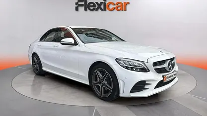 Usado Mercedes C200 160 CV (117 kW) 2019 Blanco Berlina