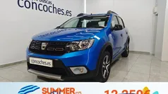 Azul Usado 2018 Dacia Sandero Stepway Ambiance Utilitario | 11.400 € (Precio justo)