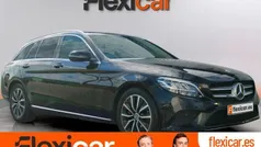 Negro Usado 2018 Mercedes C200 Familiar | 21.990 € (Precio justo)