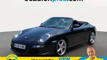 Usado Porsche 911 Carrera 4 Cabriolet 320 CV (235 kW) 2003 Negro Descapotable
