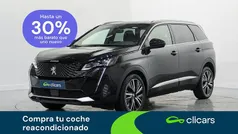 Negro Usado 2021 Peugeot 5008 GT Monovolumen | 24.990 € (Precio justo)
