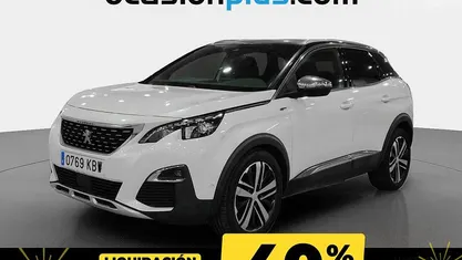 Blanco Usado 2017 Peugeot 3008 GT SUV | 16.991 € (Precio justo)