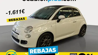 Blanco Usado 2015 Fiat 500 S Descapotable | 8200 € (Precio justo)
