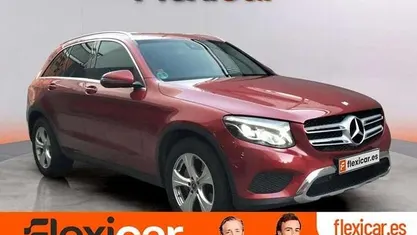 Usado Mercedes GLC250 204 CV (150 kW) 2017 Rojo SUV