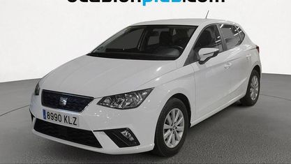 Begagnad Seat Ibiza Style 90 HK (66 kW) 2018 Vit Halvkombi
