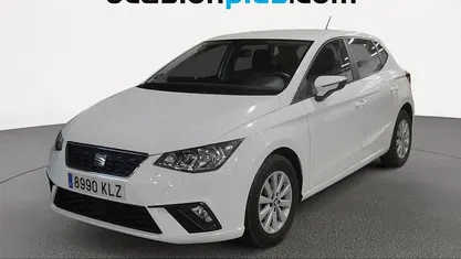 Usado Seat Ibiza Style 90 CV (66 kW) 2018 Blanco Utilitario