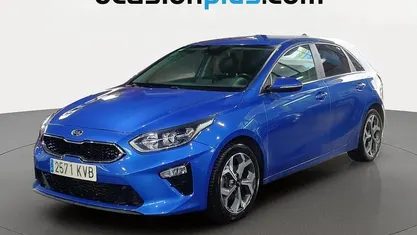 Usado Kia Ceed 120 CV (88 kW) 2019 Azul Utilitario