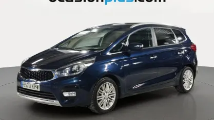 Usado Kia Carens 136 CV (100 kW) 2018 Azul Monovolumen