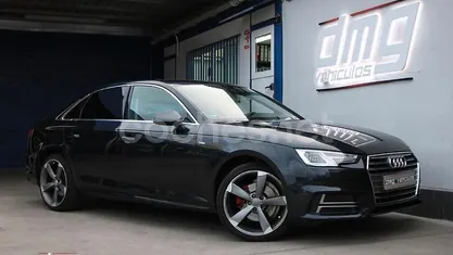 Usado Audi A4 S-Line 152 CV (111 kW) 2018 Negro Berlina
