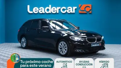 Usado BMW 320e 190 CV (139 kW) 2021 Negro Familiar