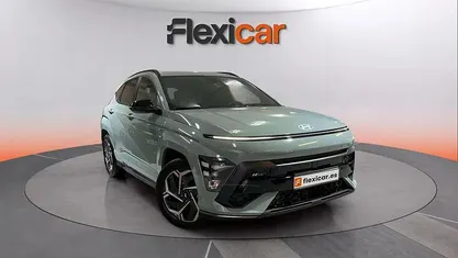 Usado Hyundai Kona N Line 141 CV (103 kW) 2024 Gris SUV