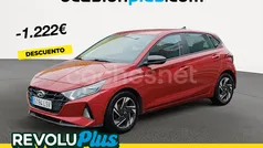Rojo Usado 2021 Hyundai i20 Berlina | 12.990 € (Precio justo)