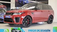Rojo Usado 2021 Land Rover Range Rover Sport SVR SUV | 94.990 €