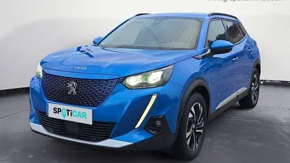 Usado Peugeot e-208 Allure 100 kW (136 CV) 2021 Azul Utilitario