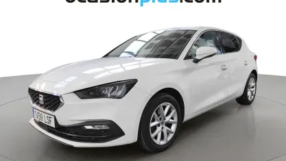 Używany Seat Leon Style 115 KM (84 kW) 2021 Biały Hatchback