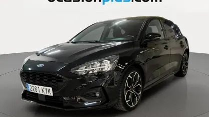 Usado Ford Focus ST-Line 125 CV (91 kW) 2019 Negro Utilitario
