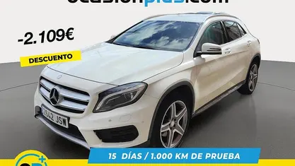 Blanco Usado 2016 Mercedes GLA220 AMG line SUV | 18.241 € (Precio justo)