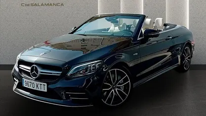 Usado Mercedes C43 AMG AMG 394 CV (289 kW) 2019 Gris metalizado Descapotable