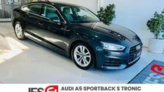 Gris Usado 2018 Audi A5 Sportback Advanced Berlina | 25.900 € (Un poco caro)