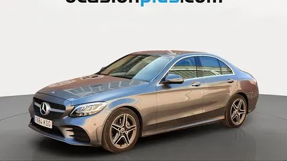 Usado Mercedes C200 AMG 184 HP (135 kW) 2018 Cinzento Sedan