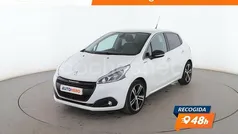 Blanco Usado 2018 Peugeot 208 GT-line Utilitario | 10.499 € (Precio justo)