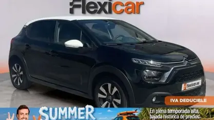 Usado Citroën C3 PureTech 83 CV (61 kW) 2024 Negro Berlina