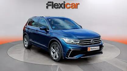 Usado VW Tiguan Allspace R-line 150 CV (110 kW) 2021 Azul SUV
