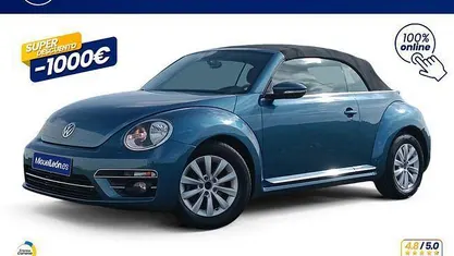 Usado VW Beetle 105 CV (77 kW) 2018 Azul Utilitario