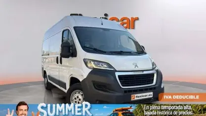 Usado Peugeot Boxer 110 CV (80 kW) 2018 Blanco Van