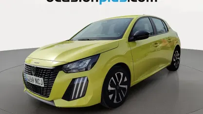 Usado Peugeot 208 Style 110 CV (80 kW) 2025 Amarillo Utilitario