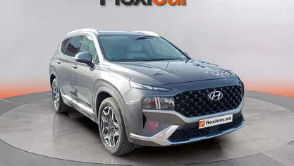 Usado Hyundai Santa Fe Style 230 CV (169 kW) 2021 Gris SUV