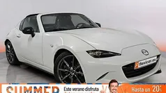 Blanco Usado 2017 Mazda MX5 Inclusive Descapotable | 21.990 € (Precio justo)