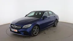 Azul Usado 2020 Mercedes C200 AMG line Berlina | 30.299 € (Precio justo)