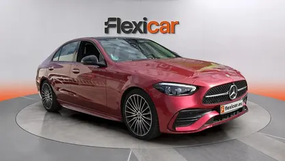Usado Mercedes C200 204 CV (150 kW) 2021 Rojo Berlina